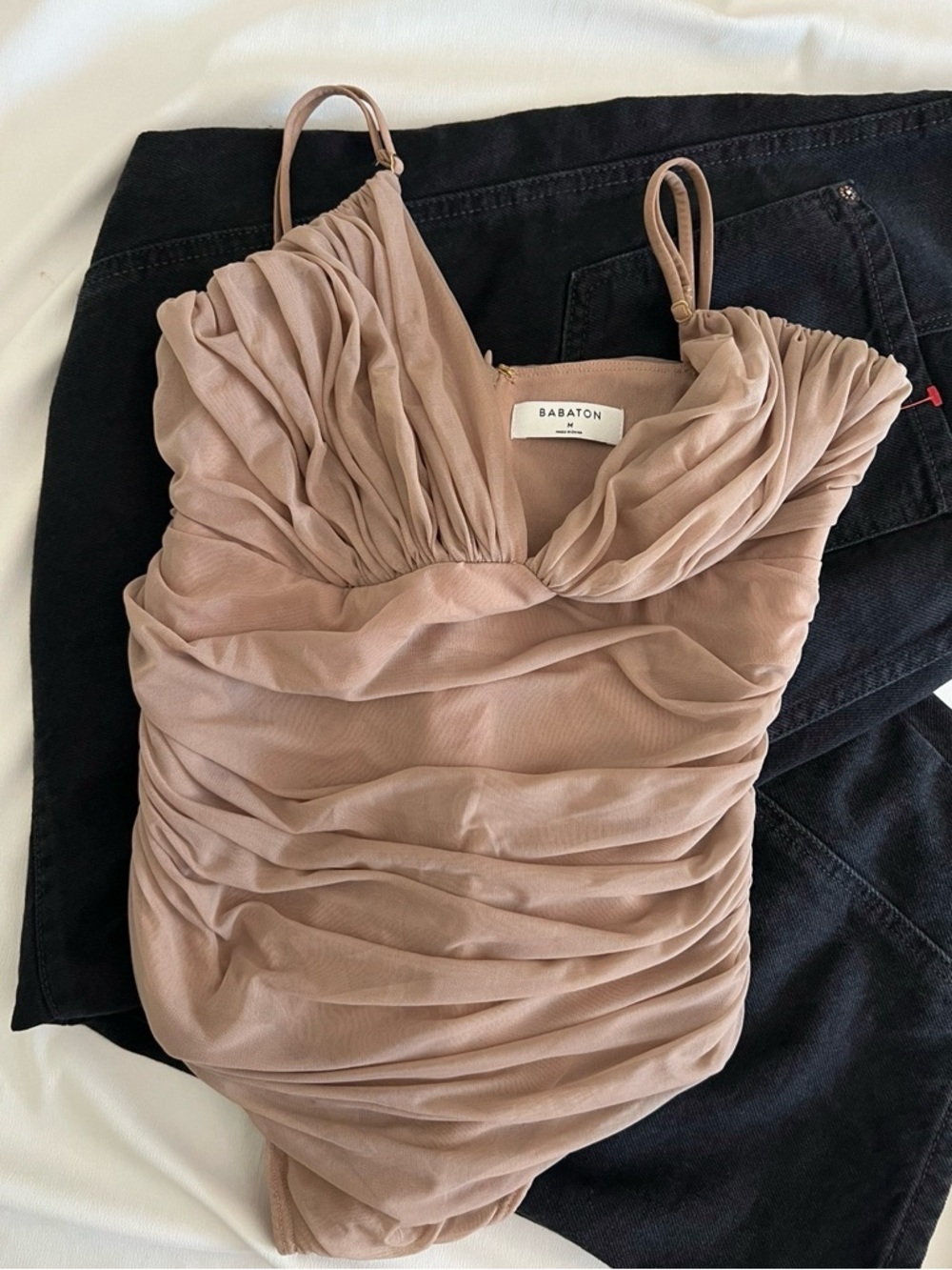 Babaton Nude Luxor Bodysuit ✨🥨 - Picture 4 of 5